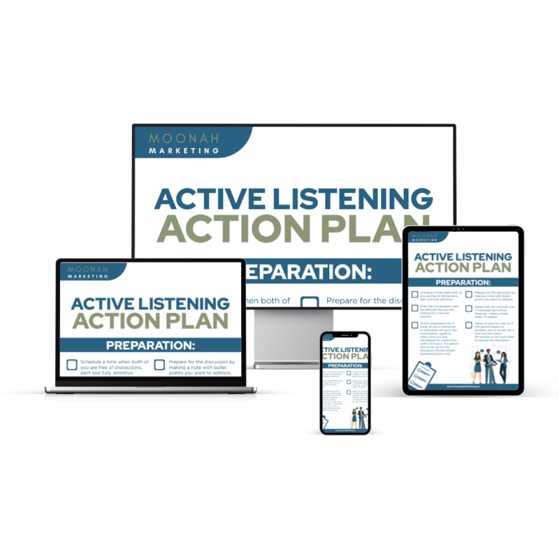 Active Listening Action Plan: Checklist