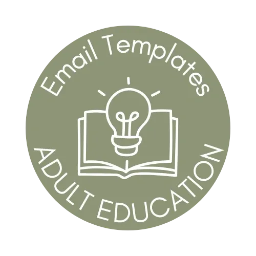 DIY Marketing_Email Campaign Bundle_Adult Education Services [17.6E]