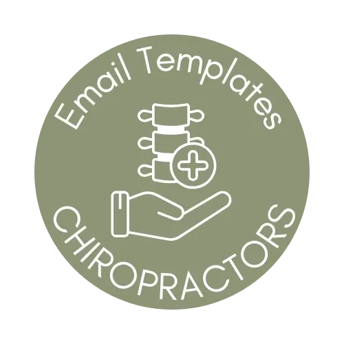 DIY Marketing_Email Campaign Bundle_Chiropractors [18.10E]