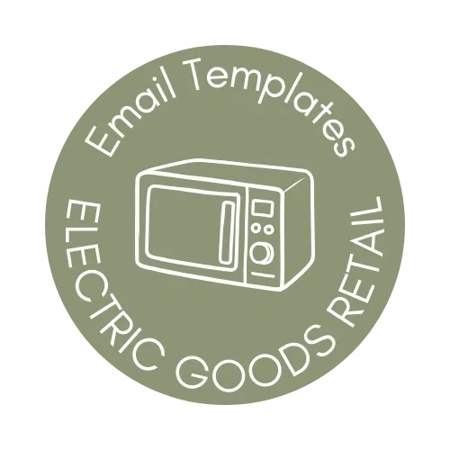 DIY Marketing_Email Campaign Bundle_Electric Goods Retailer [4.5E]