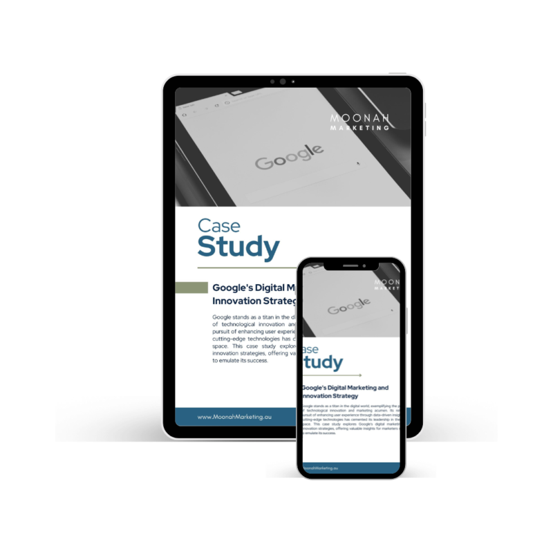 Google's Digital Marketing and Innovation Strategy: Case Study