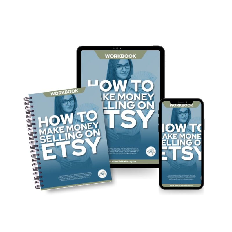 How to Make Money Selling on Etsy: Workbook