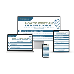 How to Write an Effective Blog Post: Checklist