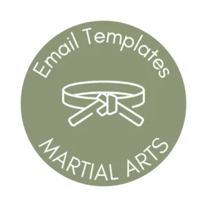 DIY Marketing_Email Campaign Bundle_Martial Arts [19.10E]