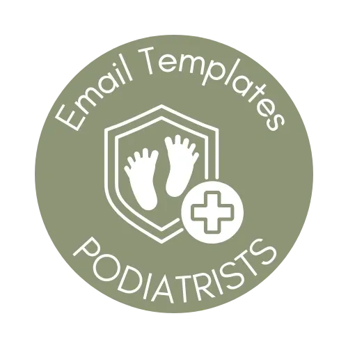 DIY Marketing_Email Campaign Bundle_Podiatrists [18.9E]