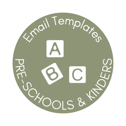 DIY Marketing_Email Campaign Bundle_Pre-School/Kindergarten Services [17.1E]
