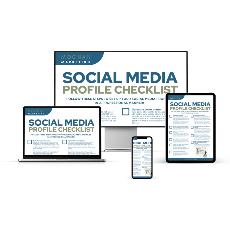 Social Media Profile: Checklist