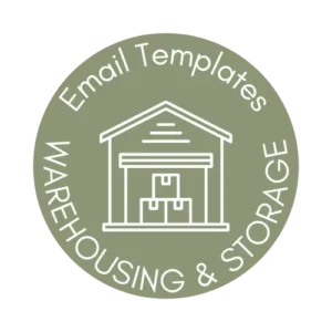 DIY Marketing_Email Campaign Bundle_Warehousing and Storage Services [7.1E]