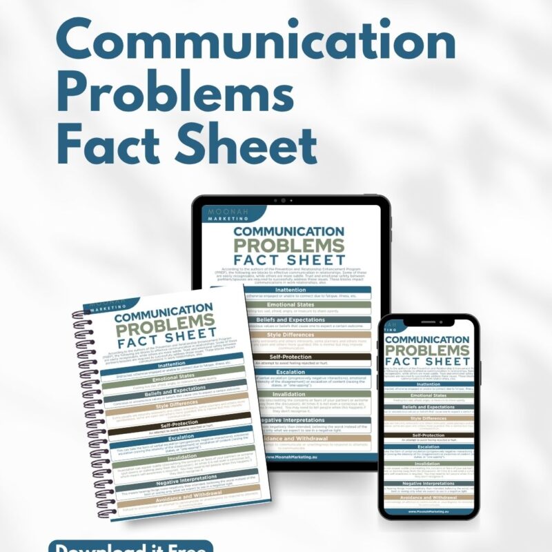 Tip Sheet: Communication Problems Fact Sheet