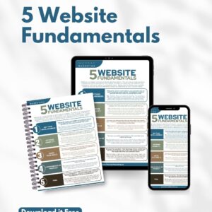 Tip Sheet: 5 Website Fundamentals