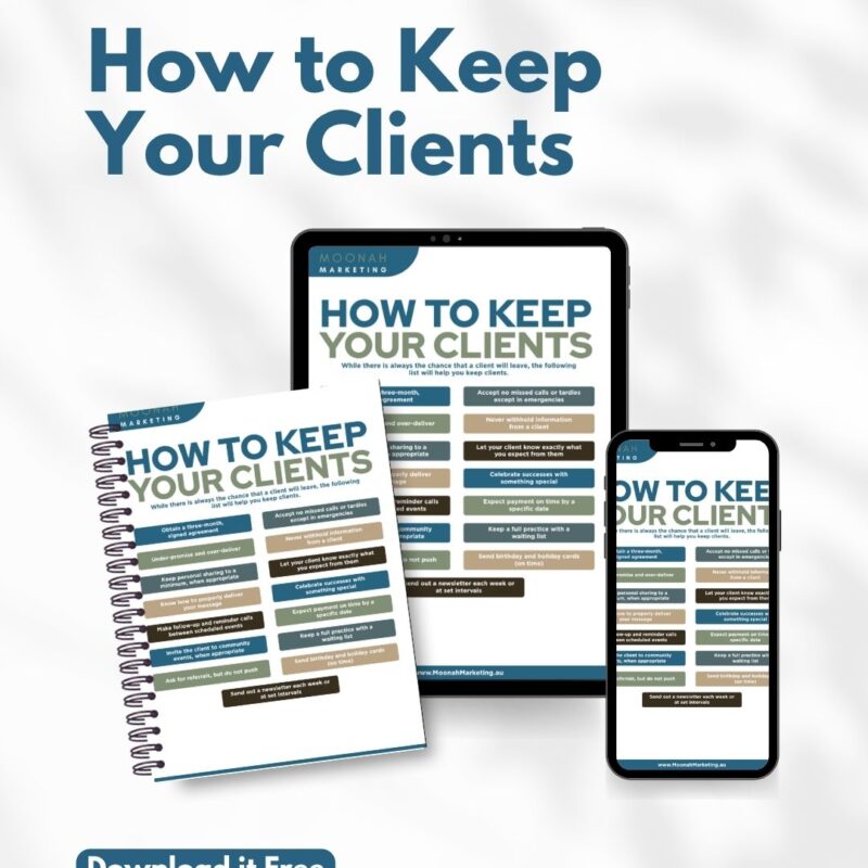 Tip Sheet: How to Keep Your Clients