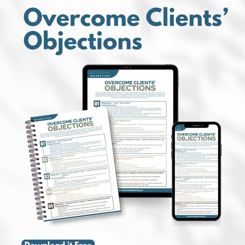 Tip Sheet: Overcome Clients' Objections