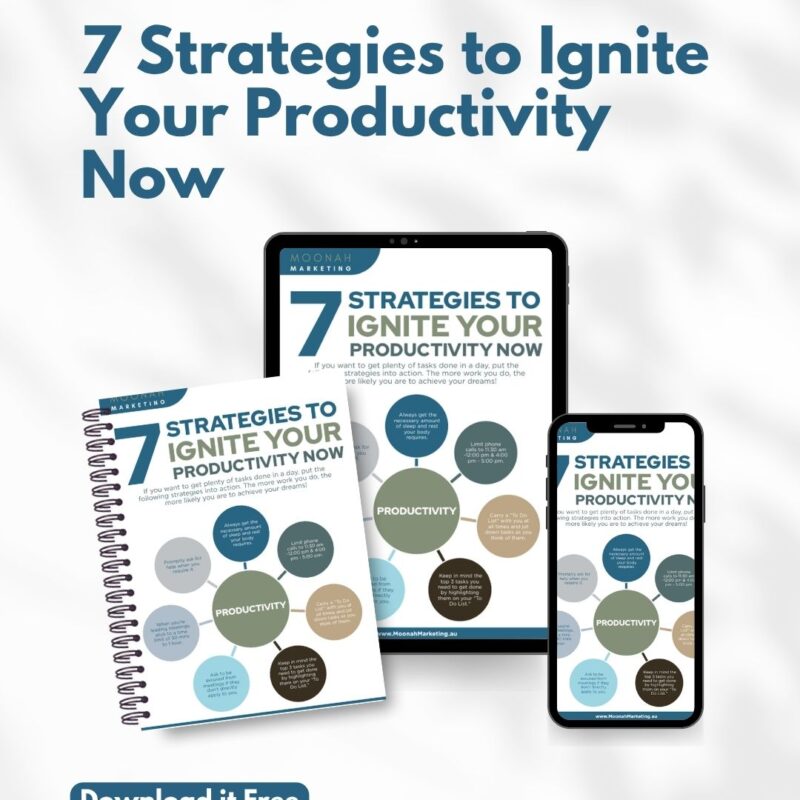 Tip Sheet: 7 Strategies to Ignite Your Productivity Now