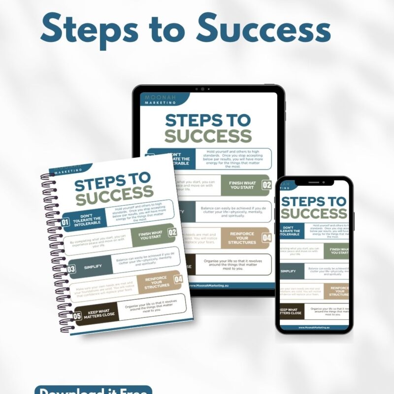 Tip Sheet: Steps to Success