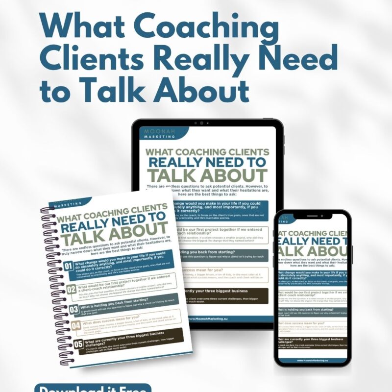Tip Sheet: What Coaching Clients Really Need to Hear About You