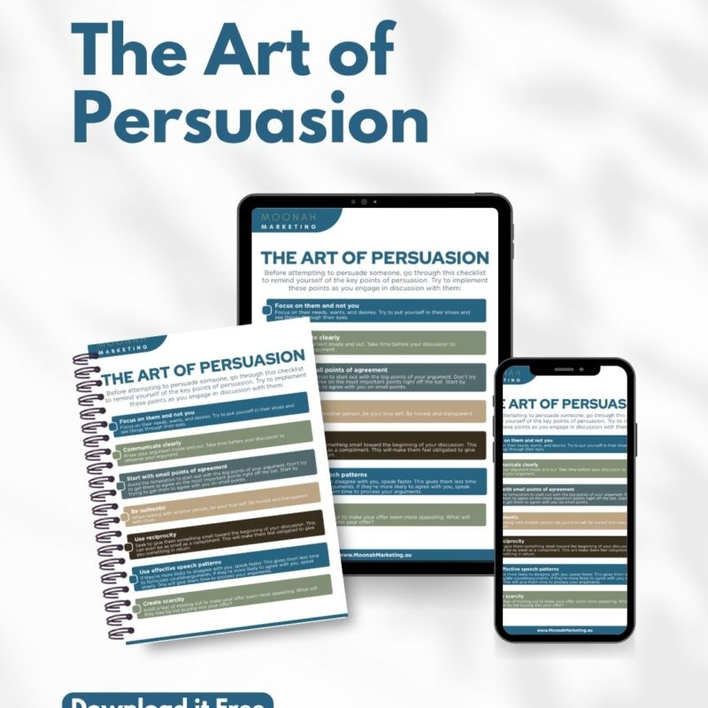 Tip Sheet: The Art of Persuasion